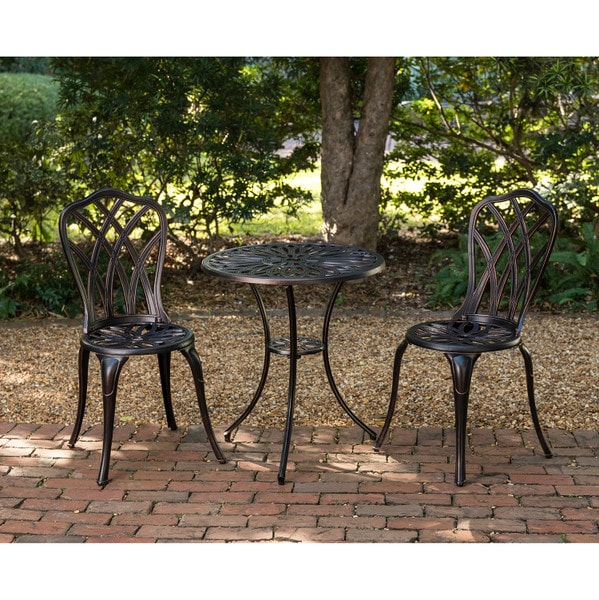 Paradise Cast Aluminum Bistro Set